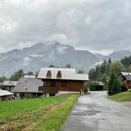 Chalet Luxueux Chatel Bagian luar foto