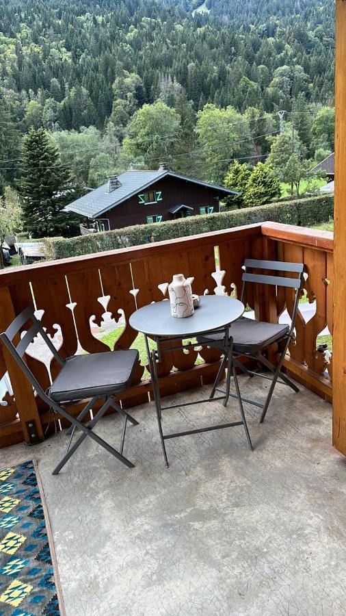 Chalet Luxueux Chatel Bagian luar foto