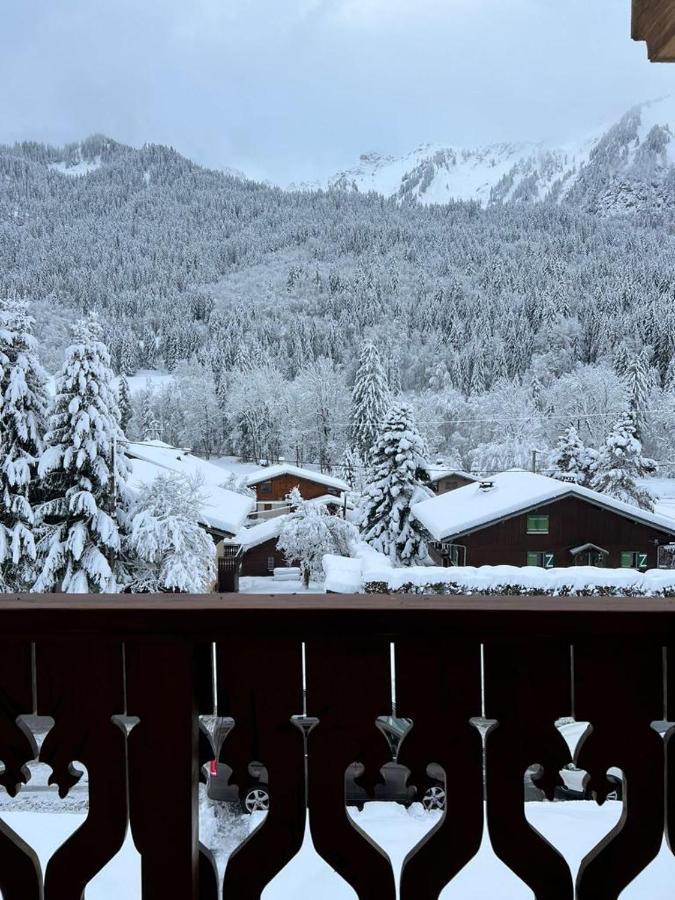 Chalet Luxueux Chatel Bagian luar foto